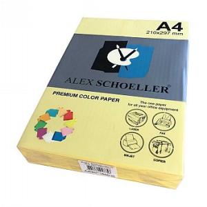 ALEX A4 500 lü FOTOKOPİ KAĞIDI KAĞIT 515-Kanarya Sarısı