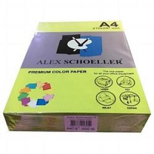 ALEX A4 500 lü FOTOKOPİ KAĞIDI KAĞIT 721-Fosforlu Yeşil