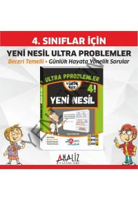 ANALİZ 4.Sınıf ULTRA PROBLEMLER SORU BANKASI