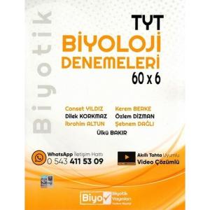 BİYOTİK AYT BİYOLOJİ 60x6 DENEME