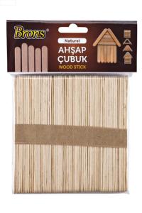 BRONS AHŞAP ÇUBUK Geniş NATUREL