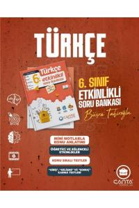 ÇANTA 6.Sınıf TÜRKÇE ETKİNLİKLİ KAZANIM SORU BANKASI