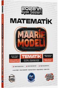 ÇAP TYT AYT MATEMATİK DERS PLATOSU MAARİF MODELİ TEMATİK SORU BANKASI