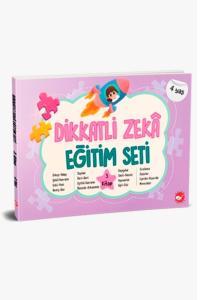 DİKKATLİ ZEKÂ EĞİTİM SETİ 3. Kitap (4 Yaş)