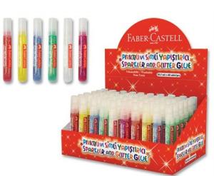 FABER CASTELL FOSFORLU SİMLİ YAPIŞTIRICI 10,5 ml 60  lı