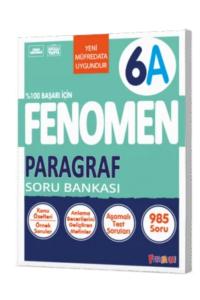 FENOMEN 6.Sınıf PARAGRAF - A Soru Bankası