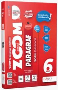 GÜNAY 6.Sınıf ZOOM PARAGRAF SORU BANKASI