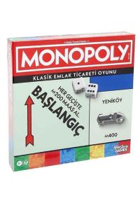 HASBRO MONOPOLY KLASİK EMLAK TİCARETİ OYUNU
