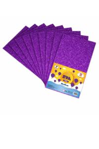 LİNO 50X70 SİMLİ EVA 2MM 10 LU PAKET - MOR