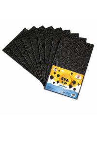 LİNO 50X70 SİMLİ EVA 2MM 10 LU PAKET - SİYAH