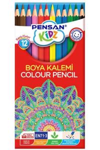 PENSAN KİDZ KURU BOYA 12 RENK