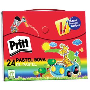 PRİTT  PASTEL BOYA  ÇANTALI 24 lü