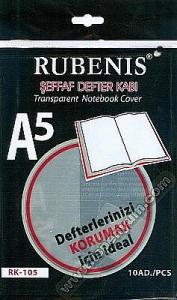 RUBENİS DEFTER KABI GEÇMELİ A5 10 lu