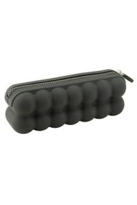 SERVE OSHİ KALEM ÇANTASI KALEMLİK SİLİKON Koyu Gri