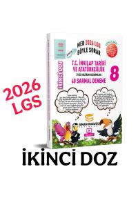 SİNAN KUZUCU 8.Sınıf İNK.TARİHİ İKİNCİ DOZ SARMAL BRANŞ DENEMELERİ - 2026