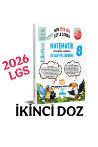 SİNAN KUZUCU 8.Sınıf MATEMATİK İKİNCİ DOZ SARMAL BRANŞ DENEMELERİ - 2026