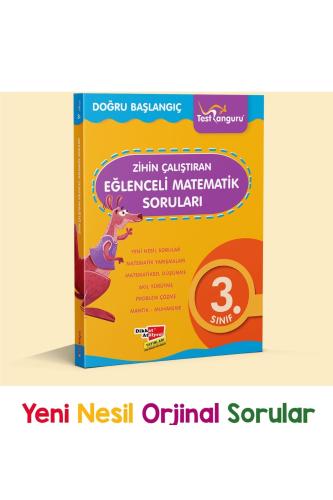 3.Sınıf ZİHİN ÇALIŞTIRAN EĞLENCELİ KANGURU MATEMATİK SORULARI