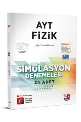 3D AYT FİZİK SİMULASYON DENEMELERİ 24 ADET