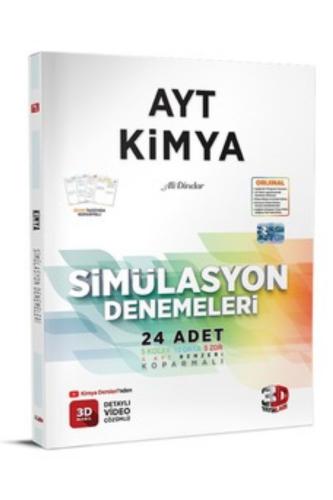 3D AYT KİMYA SİMULASYON DENEMELERİ 24 ADET