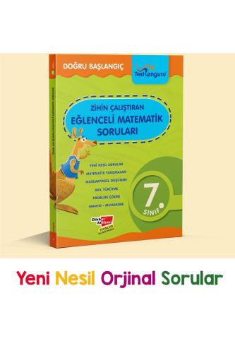 7.Sınıf ZİHİN ÇALIŞTIRAN EĞLENCELİ KANGURU MATEMATİK SORULARI
