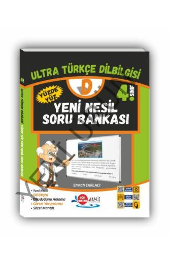 ANALİZ 4.Sınıf ULTRA TÜRKÇE DİLBİLGİSİ Yeni Nesil Soru Bankası