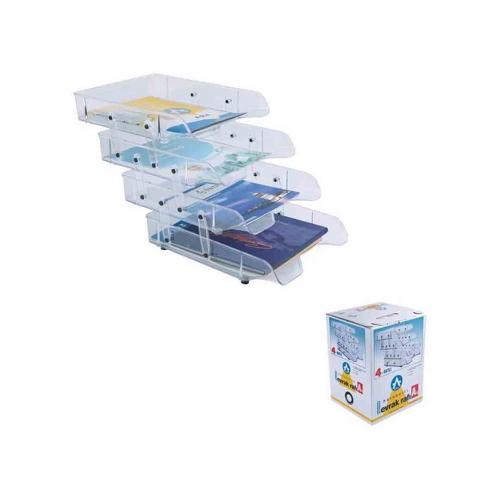 ARK EVRAK RAFI 4 lü HAREKETLİ