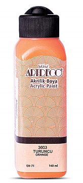 ARTDECO AKRİLİK BOYA 140ml. - Turuncu 3603