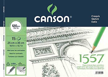 CANSON 1557 25cm.x35cm.15 yp.120gr. RESİM BLOK