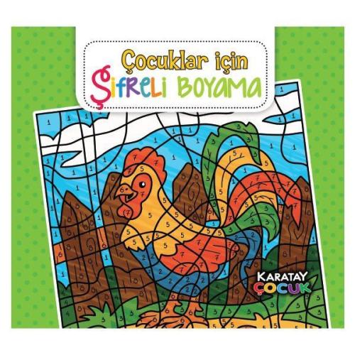 ÇOCUKLAR İÇİN ŞİFRELİ MANDALA BOYAMA