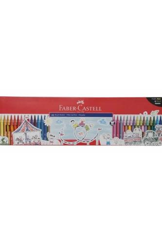 FABER CASTELL 48 li KEÇELİ KALEM