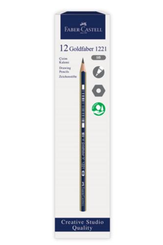 FABER CASTELL GOLD FABER DERECELİ KURŞUN KALEM 5B
