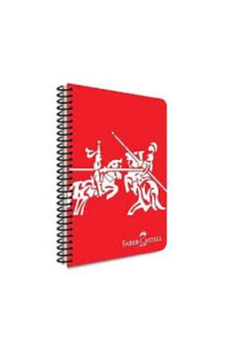 FABER-CASTELL PP KAPAK KNİGHTS NEON SPR DEFTER 100 yp KARELİ