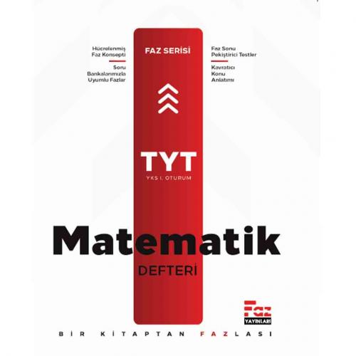FAZ TYT MATEMATİK Ders Defteri