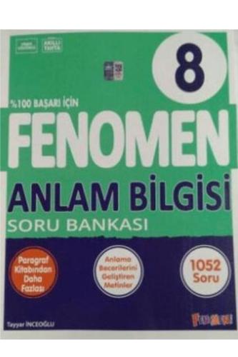 FENOMEN 8.Sınıf ANLAM BİLGİSİ Soru Bankası