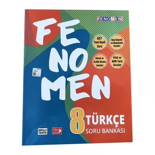 FENOMEN 8.Sınıf TÜRKÇE -B- SORU BANKASI