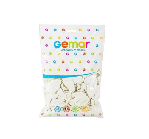 GEMAR G90 BEYAZ BALON 100 ADET - 26cm.-10"