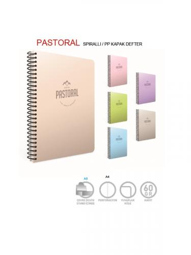 GIPTA PASTORAL A4 60yp.SPR.PP. DEFTER Çizgili