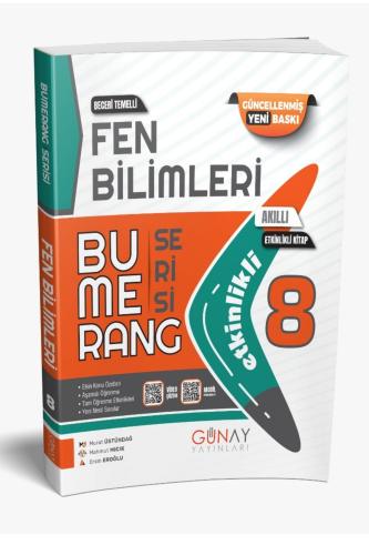 GÜNAY 8.Sınıf BUMERANG ETKİNLİKLİ FEN BİLİMLERİ