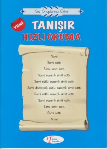 HIZLI OKUMA KİTABI