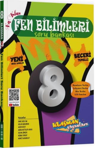 KLASMAN 8.Sınıf FEN BİLİMLERİSORU BANKASI