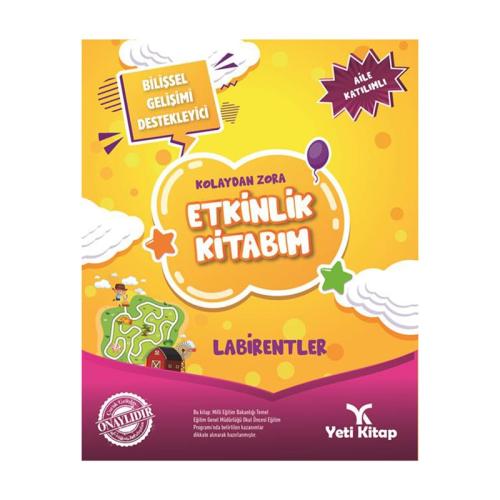 KOLAYDAN ZORA LABİRENT KİTABIM