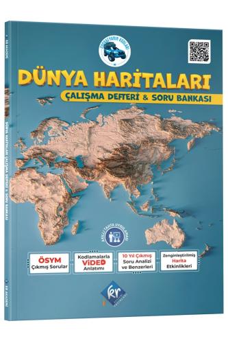 KR AKADEMİ COĞRAFYANIN KODLARI DÜNYA HARİTALARI -Soru Bankası