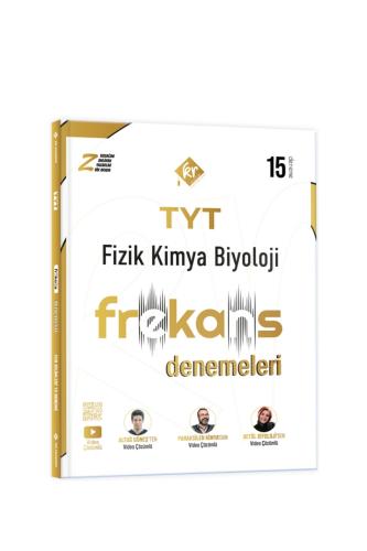 KR AKADEMİ TYT FİZİK-KİMYA-BİYOLOJİ 15 li FREKANS DENEMELERİ
