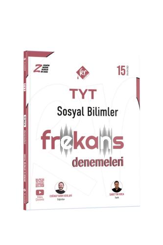 KR AKADEMİ TYT SOSYAL BİLİMLER 15 li FREKANS DENEMELERİ