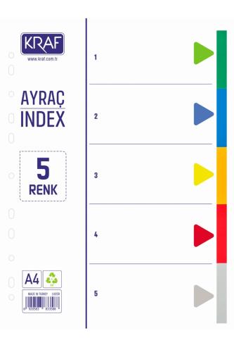 KRAF SEPARATÖR AYRAÇ İNDEX 1005R 5 RENK