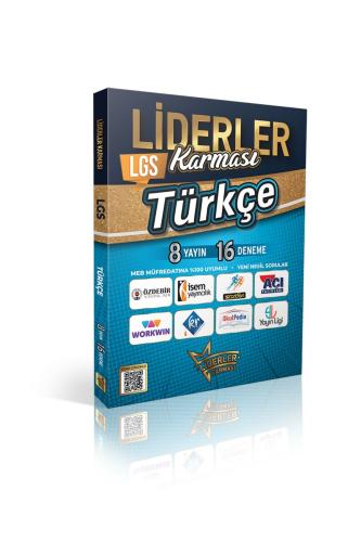 LİDERLER KARMASI 8.Sınıf LGS TÜRKÇE 8 YAYIN 16 DENEME SETİ