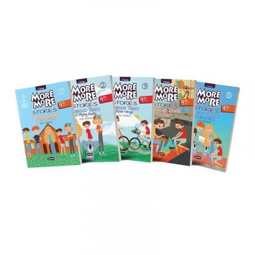 MORE & MORE 4.Grade HİKAYE SETİ KUTULU - 5 Kitap