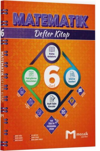 MOZAİK 6.Sınıf İNTRO MATEMATİK DEFTER KİTAP