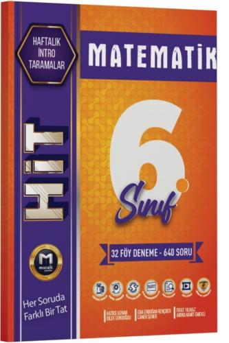 MOZAİK 6.Sınıf MATEMATİK HİT 32 DENEME