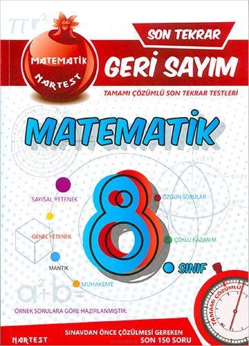 NARTEST 8.Sınıf GERİ SAYIM MATEMATİK SON TEKRAR